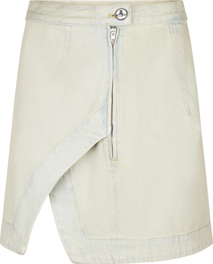 Vivienne Westwood Dame Skjørt Blå S, Vivienne Westwood Dame Skjørt Blå S,