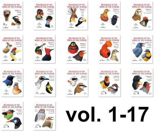 Handbook of the Birds of the World Vol 1 17