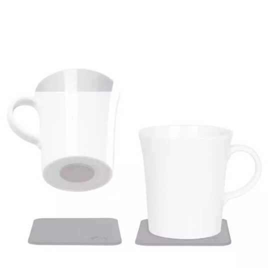 Silwy Porselenskrus 270 Ml Med Magnetbrikke