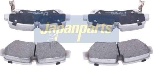 Bremseklosser JAPANPARTS PP-0038AF