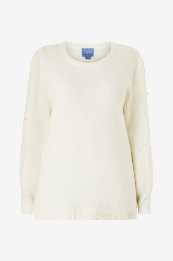 Zhenzi - Genser Faun 684-Pullover L/S - Hvit