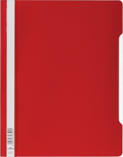 Durable Snelhechtmap Ft A4 Rood Durable Snelhechtmap Ft A4 Rood