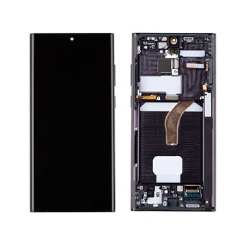Samsung Galaxy S22 Ultra 5G Frontdeksel / LCD-skjerm GH82-27488A Svart Samsung Galaxy S22 Ultra 5G Frontdeksel / LCD-skjerm GH82-27488A Svart