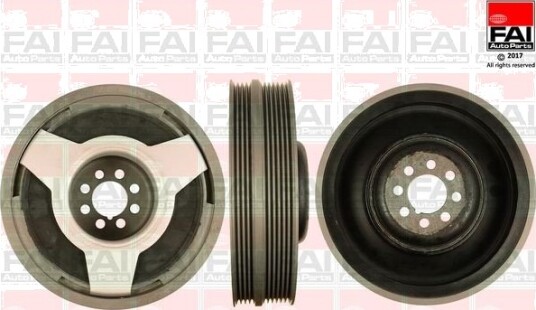 FAI AutoParts FVD1037 Remskive, veivaksel