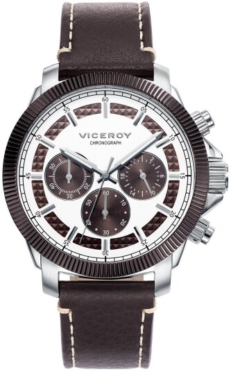 Viceroy Herreklokke 471061 47 Classic Lær Ø43 mm Viceroy Herreklokke 471061 47 Classic Lær Ø43 mm