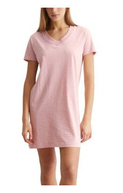 Marc O Polo V-Neck Dress Lysrosa bomull X-Large Dame