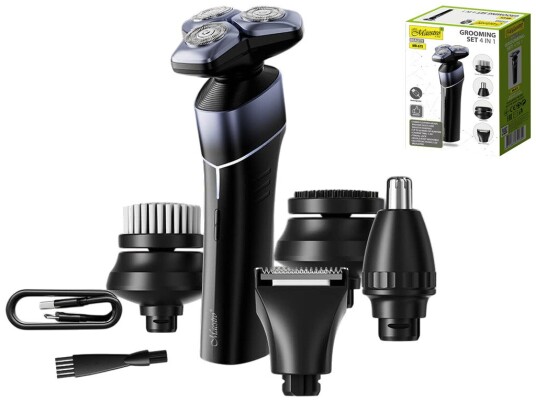 Maestro MR-675 Barbermaskin 5-i-1 - USB-C, 60 min - Svart