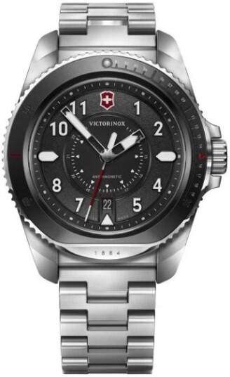 Victorinox Herreklokke 242009 Journey 1884 Sort/Stål Ø43 mm Victorinox Herreklokke 242009 Journey 1884 Sort/Stål Ø43 mm