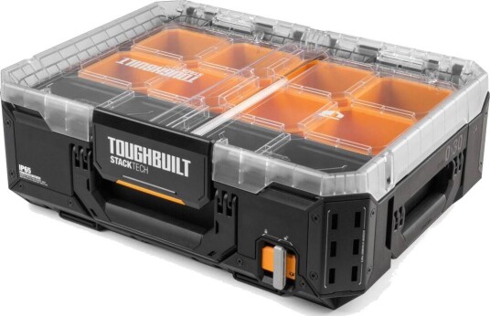Toughbuilt Organiseringsboks Stacktech Tb-B1-O-30 Med 12 Rom Svart Toughbuilt Organiseringsboks Stacktech Tb-B1-O-30 Med 12 Rom Svart