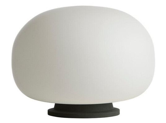Frandsen Supernate Bordlampe Ø28 Opal White/Black