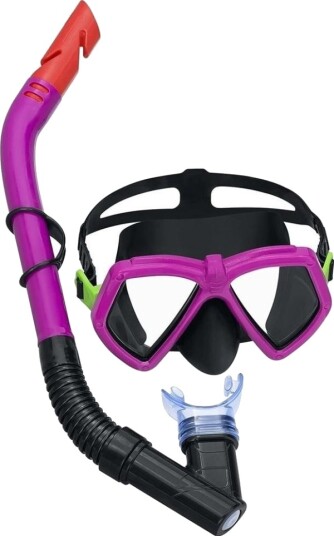 Bestway 24070 Dykkersett Maske Med Snorkel Rosa