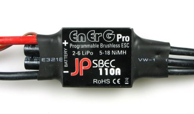 JPerking ENERG PRO 110 SBEC ESC 110A 2-6 CELLS