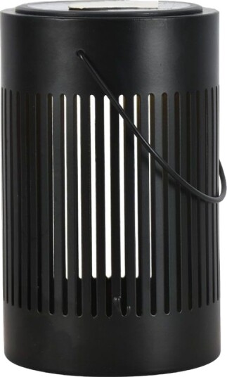 0,5W Solara LED gulvlampe / bordlampe Solcelle IP44 sort metall varm hvit oppladbar utendørs Kulør : Varm 0,5W Solara LED gulvlampe / bordlampe Solcelle IP44 sort metall varm hvit oppladbar utendørs Kulør : Varm
