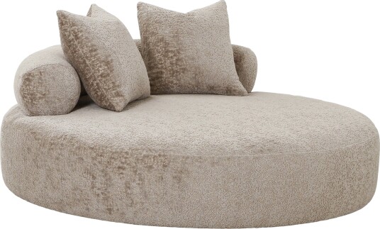 Cairo sofa daybed med 2 puter natur.