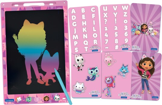 Lexibook Gabby's Dollhouse Tegnebrett med Sjablongmaler