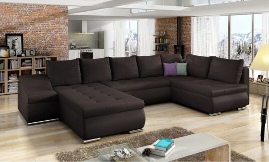 Seksjon Eltap Giovanni 351x82x190 cm Soft 66 Venstre
