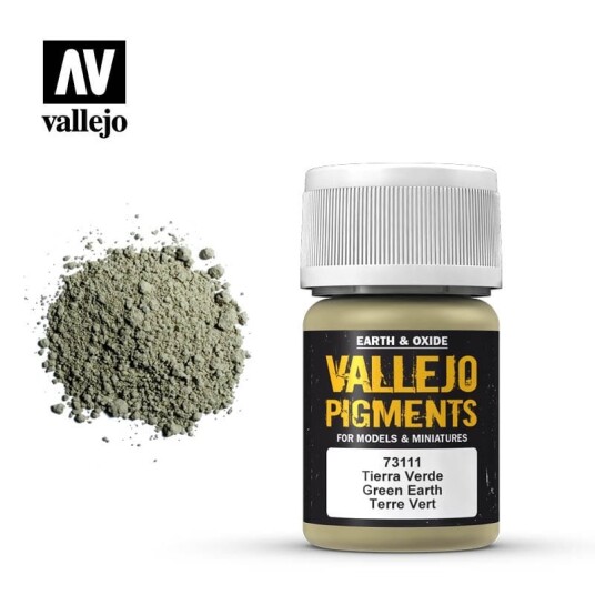 Vallejo Pigments Green Earth 35ml