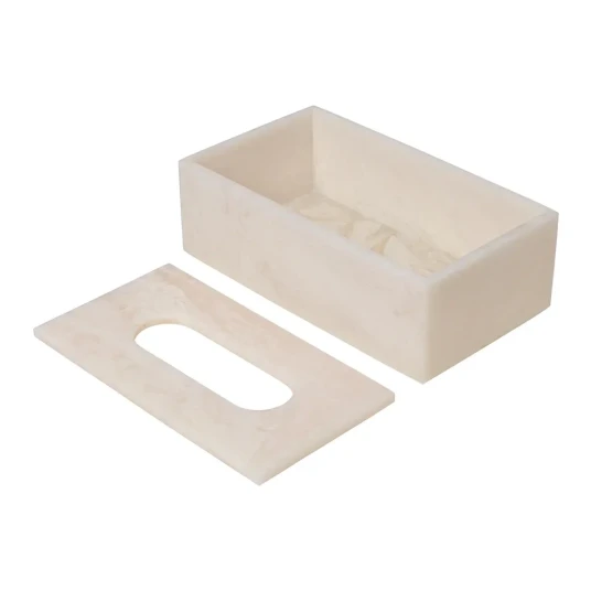 Ferm Living Mist Tissue Box Pearl