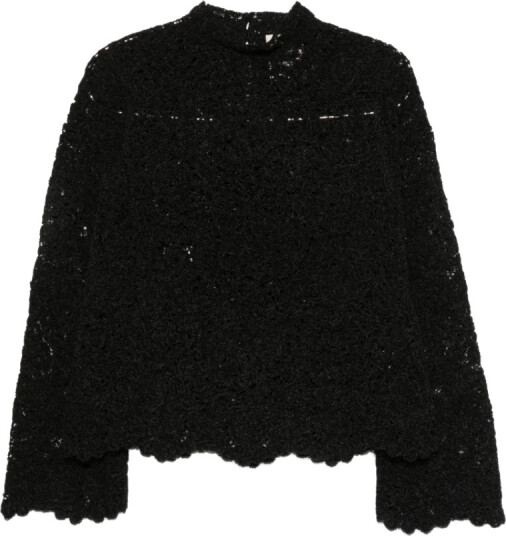 Semicouture Dame Strikkevarer Svart XS,