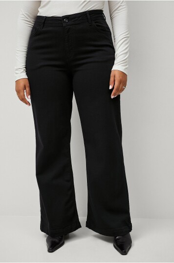 MOS MOSH Jeans mmDara Deluxe Svart