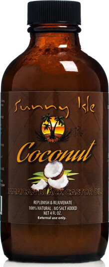 Sunny Isle Jamaican Castor Oil Coconut Jamaican Black 118ml