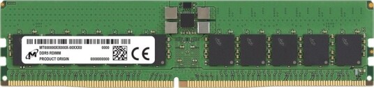 Micron DDR5 DIMM 32GB 6400MHz ECC REG MTC20F2085S1RC64BH1R Micron DDR5 DIMM 32GB 6400MHz ECC REG MTC20F2085S1RC64BH1R