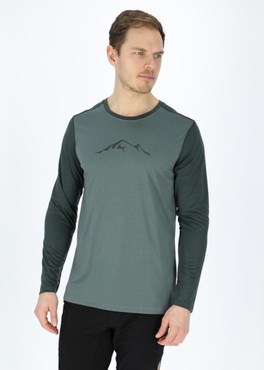 Swedemount Trondheim Lyocell Long Sleeve Olive/Dk Olive 3xl T-Shirts Swedemount Trondheim Lyocell Long Sleeve Olive/Dk Olive 3xl T-Shirts