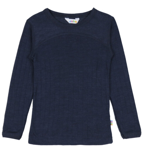 Joha Genser   Ull/Silke   Navy   Joha   100   Genser   Blå