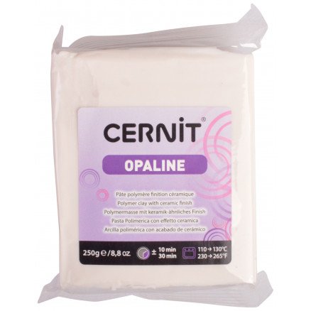 Cernit Modelleire Unicolor 040 Hvit 250g