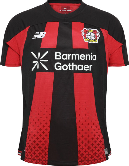 New Balance Bayer 04 Leverkusen 26/27 Home Short Sleeve Jersey Black S