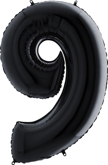 Ballongkungen Tallballong Svart Tall 9 15809BL
