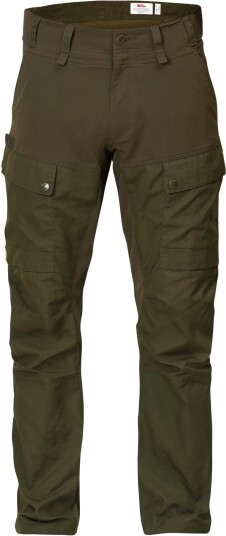 Fjellreven Men's Lappland Hybrid Trousers Dark Olive 48