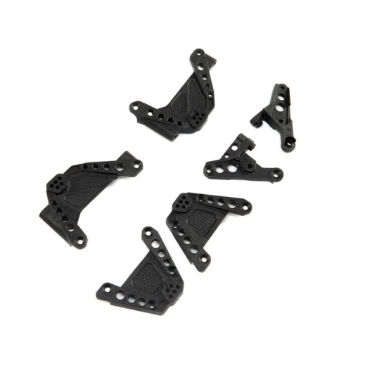 Axial 231017 Shock Towers & Panhard Mounts FR/RR: SCX10 III