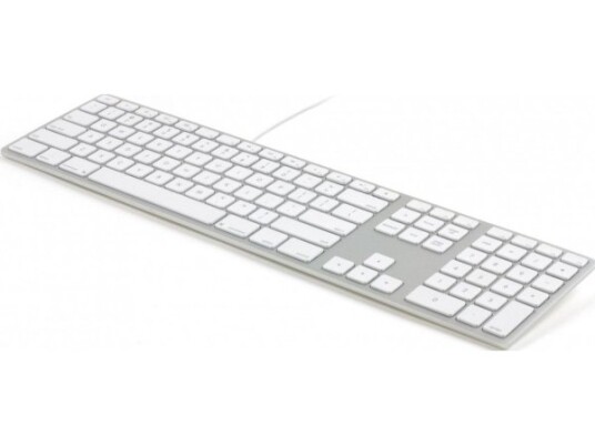 Matias Fk318b-Uk Keyboard Wired Silver & White Us (Fk318b-Uk) Matias Fk318b-Uk Keyboard Wired Silver & White Us (Fk318b-Uk)
