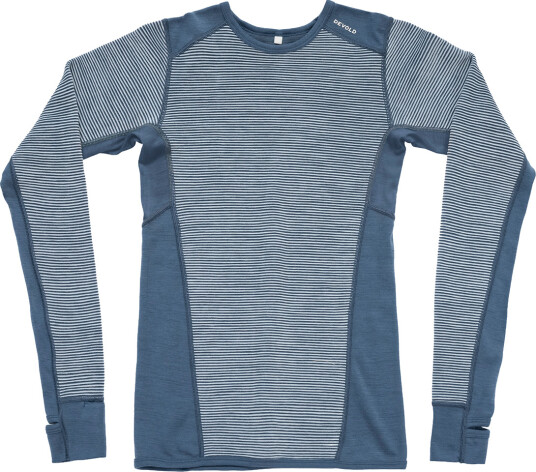 Devold Reverso Merino Shirt Woman Blå XS Devold Reverso Merino Shirt Woman Blå XS