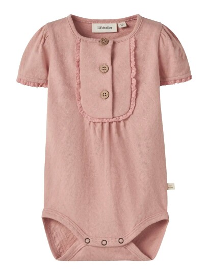 Lil"Atelier Nbfhalina Ss Body Lil Pink 80 Lil"Atelier Nbfhalina Ss Body Lil Pink 80