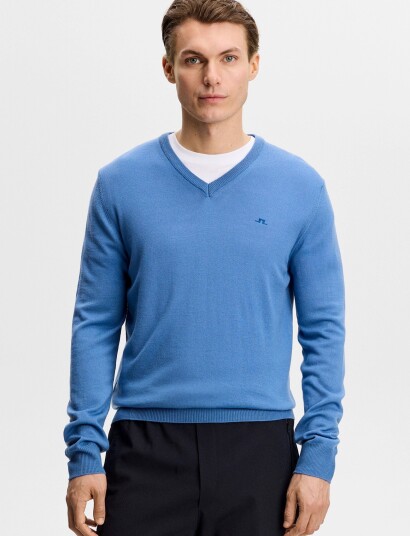J. Lindeberg Lymann Knitted Sweater Blue S