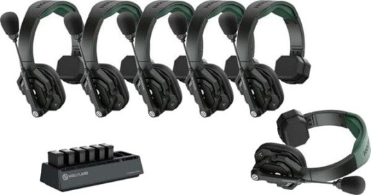 Hollyland Solidcom SE Pro- 6 Person Noise Cancelling Headset Intercom (5601PRO-6S)