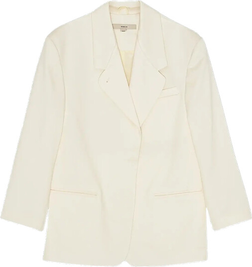 REMAIN Birger Christensen Oversized Blazer Cream 40