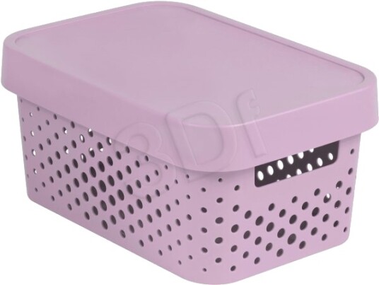 Curver Infinity Oppbevaringsboks 4,5 L Rosa Med Lokk