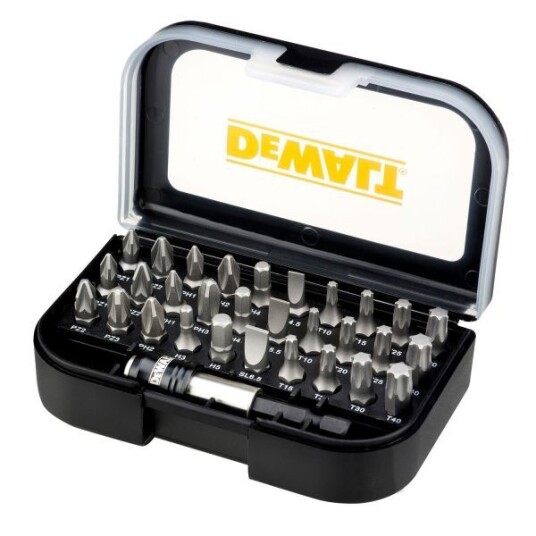 Dewalt Bitssett 31 Deler med Bitholder - Elektroverktøy Tilbehør