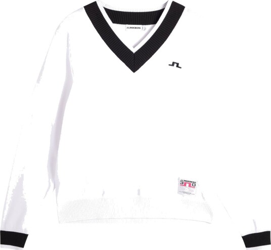 J. Lindeberg 30Y Nikolas Knit Sweater White L