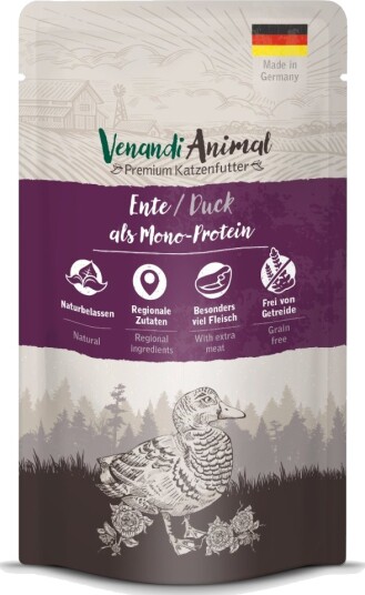 Venandi Animal Våtfôr Sparepakke Monoprotein And 24 X 125 G