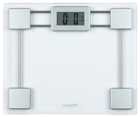 Salter 9081 Personvekt 150 kg Herdet glass S??lv Salter 9081 Personvekt 150 kg Herdet glass S??lv