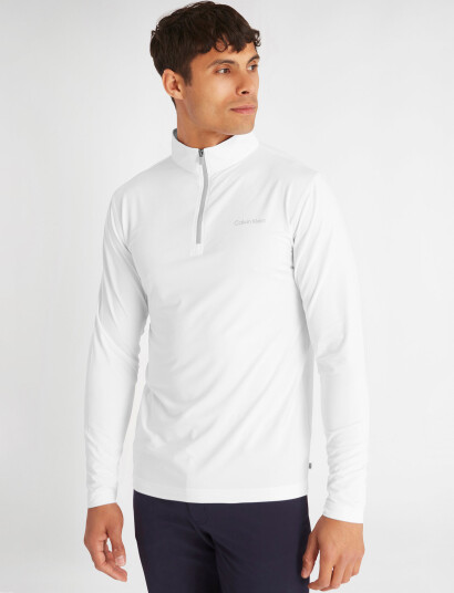 Calvin Klein Golf Newport Half Zip - White - XXL