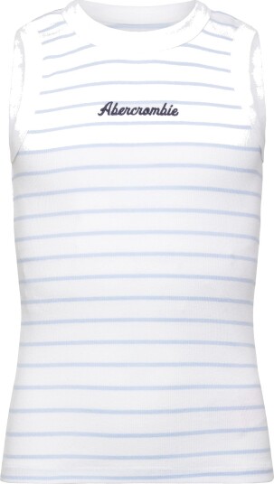 Abercrombie Kids Tt Tank Top   White   140/148