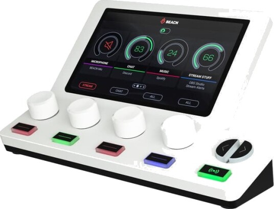 Beacn Mix Create lydkontroller Hvit