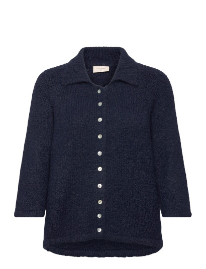 FREE/QUENT Fqgrslulu Cardigan Navy M
