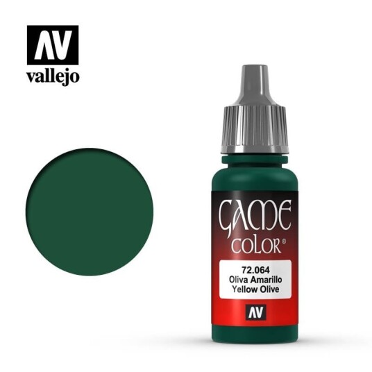 Vallejo Game Color Yellow Olive 17ml (72.064)