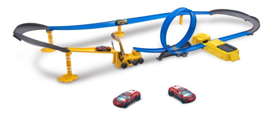 Zuru Metal Machines Bilbane Construction Destruction 2,4 Meter Med 2 Biler Zuru Metal Machines Bilbane Construction Destruction 2,4 Meter Med 2 Biler